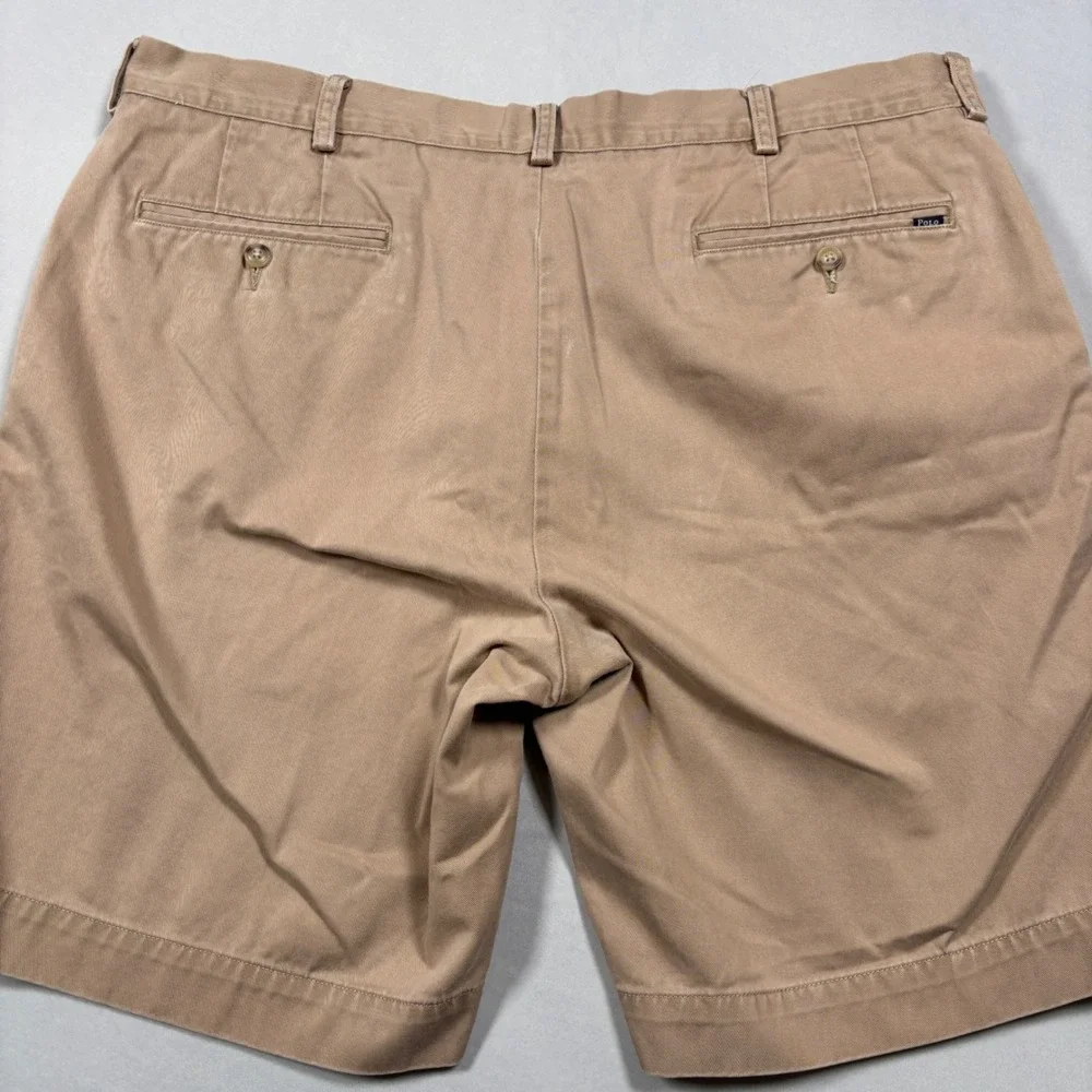Polo Ralph Lauren Chino Shorts Mens 38 Tan Classic Fit 9